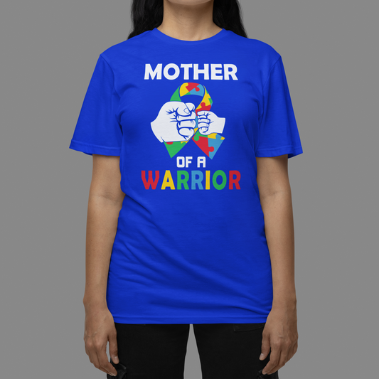 "Mother of a Warrior" Autism T-Shirt