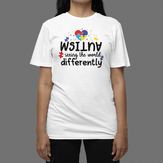 "Autism Seeing the World Differently" - T-Shirt