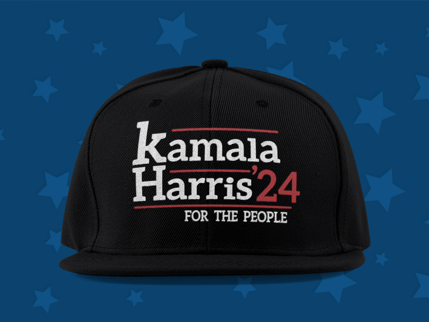 "Kamala Harris 24 For The People" Baseball Cap