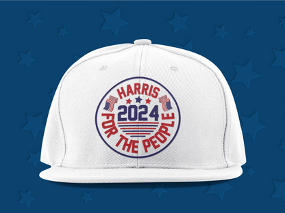 "Harris 2024 For The People" Baseball Cap