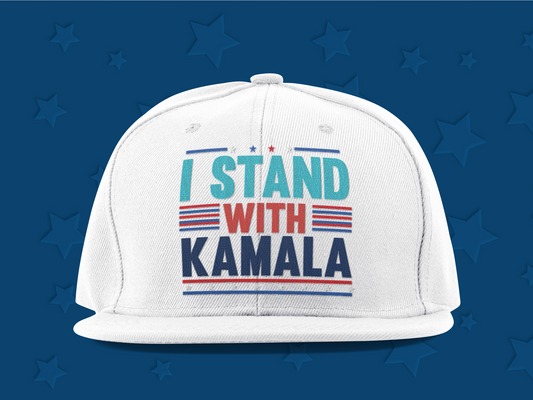 "I Stand With Kamala" Baseball Cap