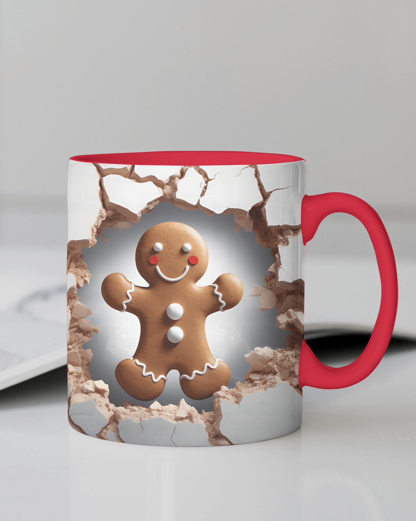 "Gingerbread Christmas" 12 Oz Mug