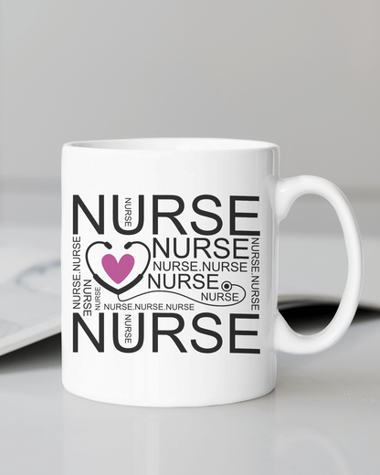 Nurse Art" 12 or 15 oz. mugs