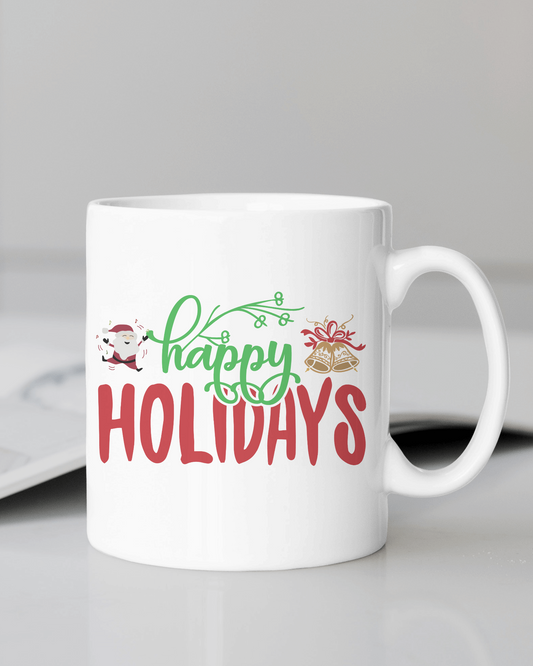 "Happy Holidays" 12 Oz Mug