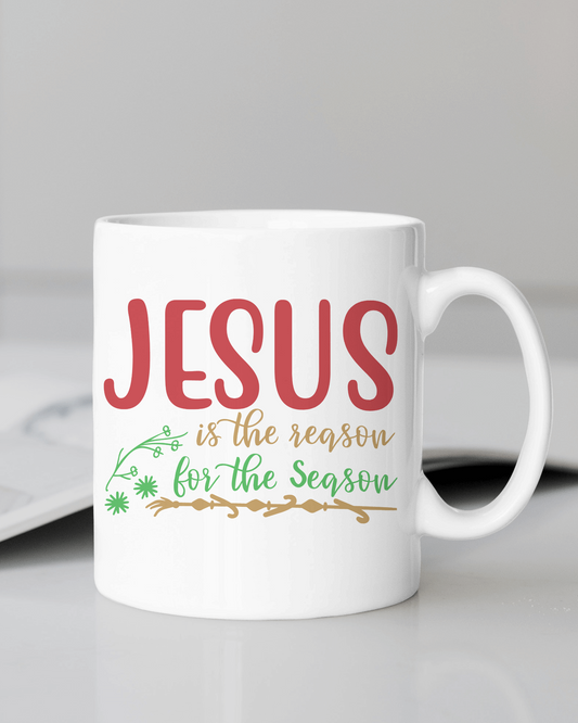 "Jesus Is the Reason for The Season" 12 Oz Mug