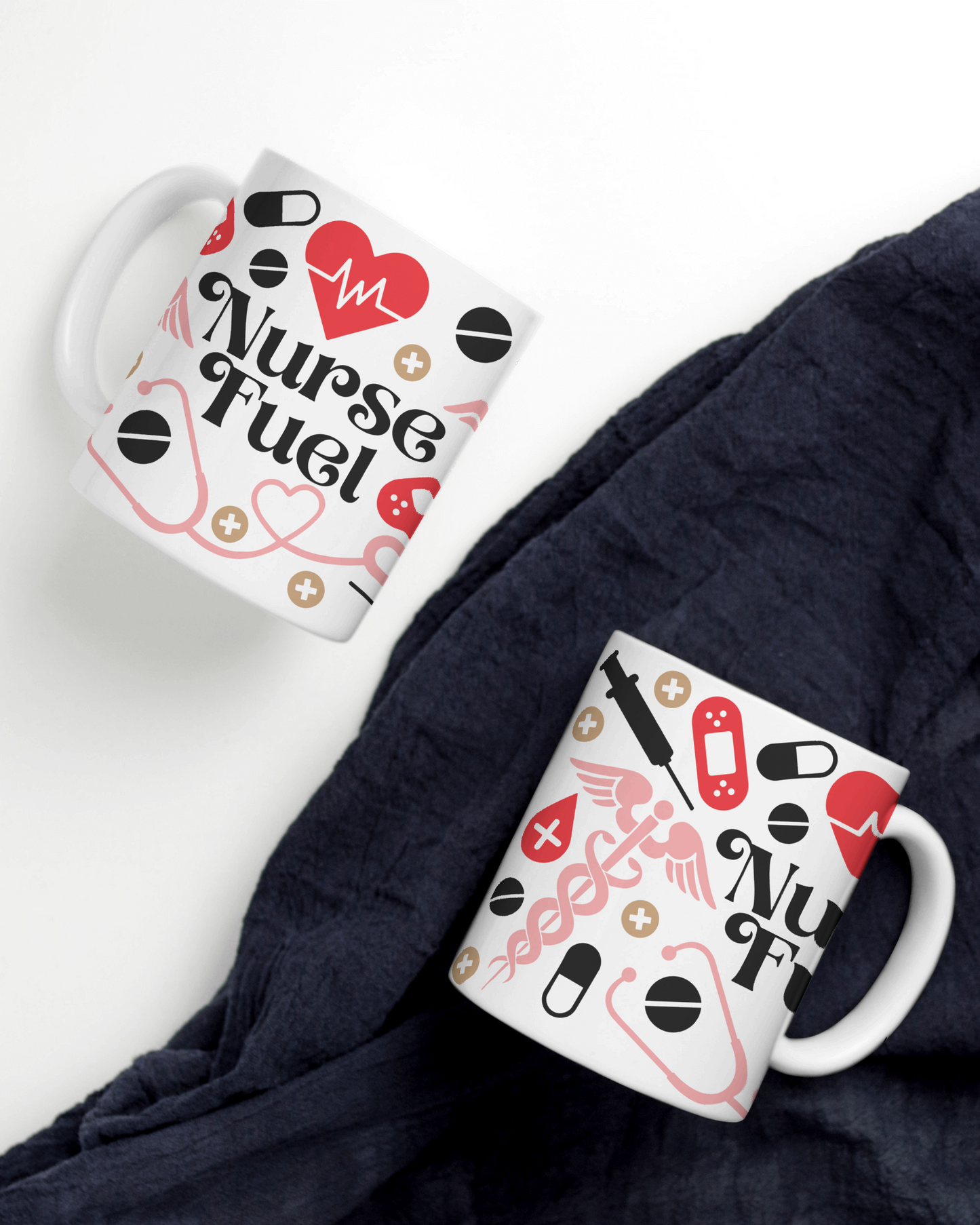 "Nurse Fuel" #Nurse Life Mug 12 or 15 oz.