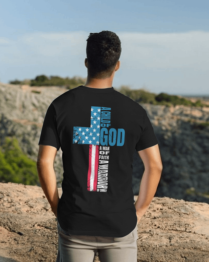 A Child of God, A Man of Faith, A Warrior of Christ T-Shirt