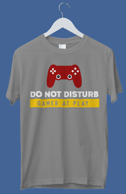 Do Not Disturb Gamer at Play - T-Shirt