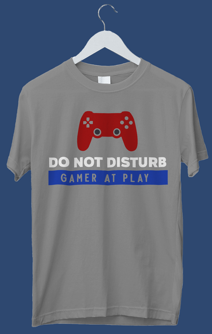 Do Not Disturb Gamer at Play - T-Shirt