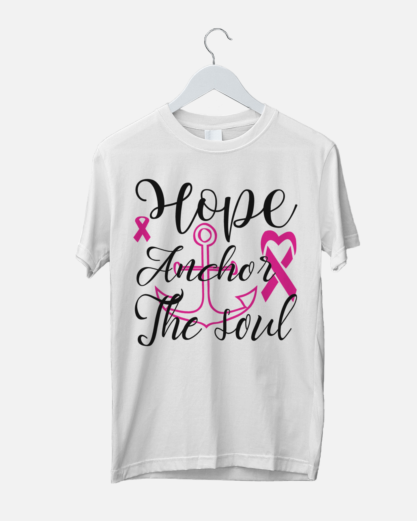 Hope Achor the Soul - Cancer Support T-Shirt