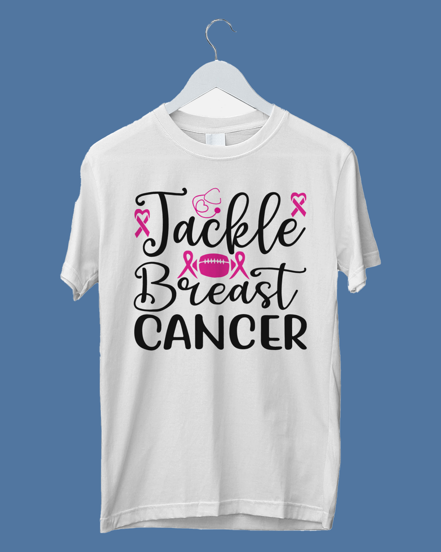 Tackle Breast Cancer - Cancer Support T-Shirt