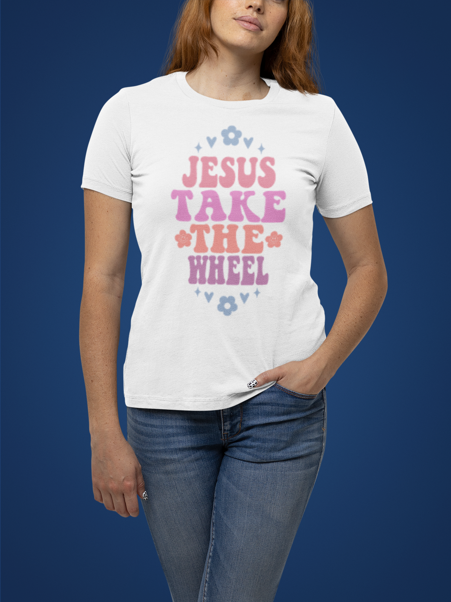 "Jesus Take The Wheel" T-Shirt