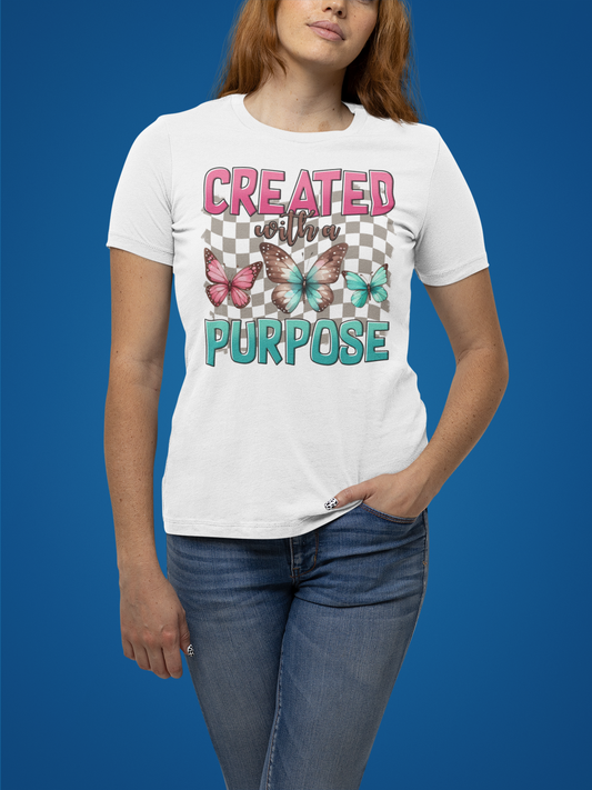 "Created With A Purpose" T-Shirt