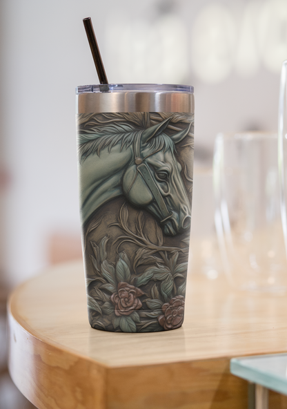 "Horse Art" 20 oz. Tumblers