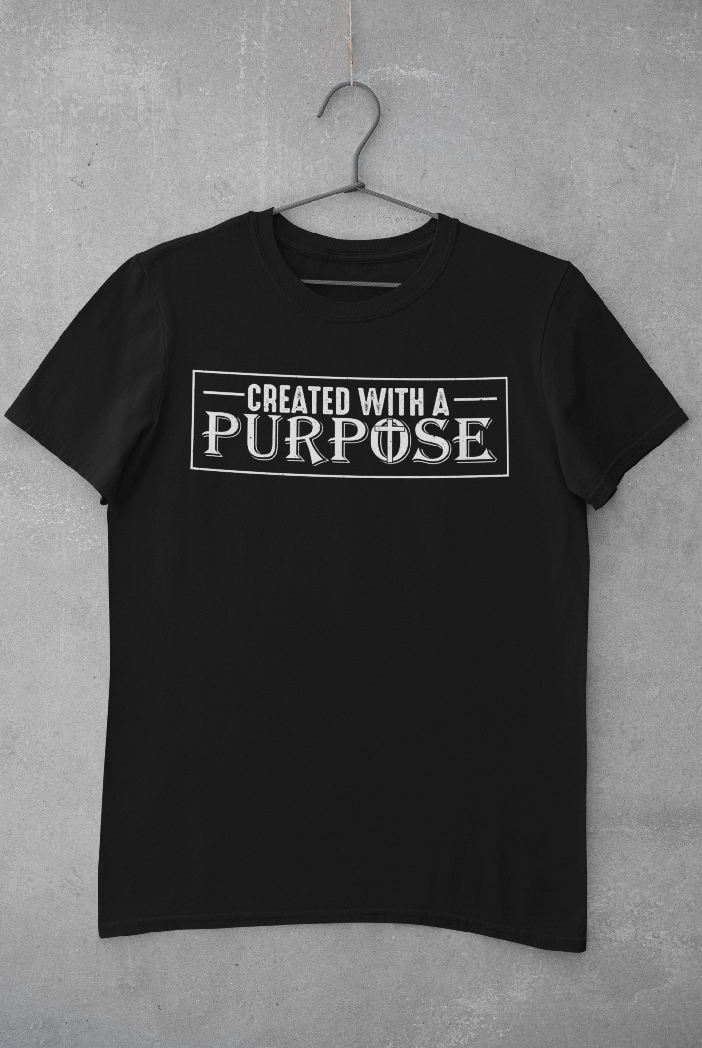 " Created with Purpose " T-Shirt