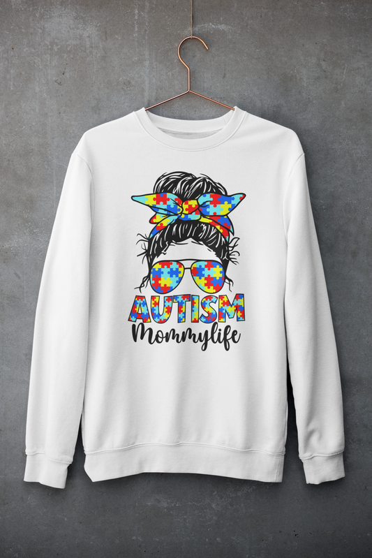 "Autism Mommy Life" Sweatshirt