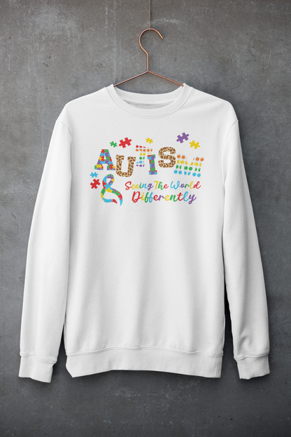 "Autism Seeing the World Different" Sweatshirt