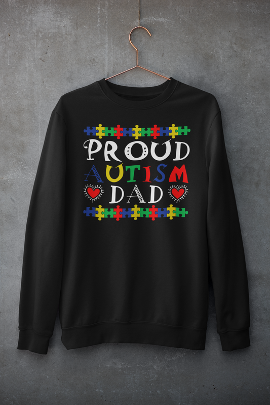 "Proud Autism Dad" Sweatshirt