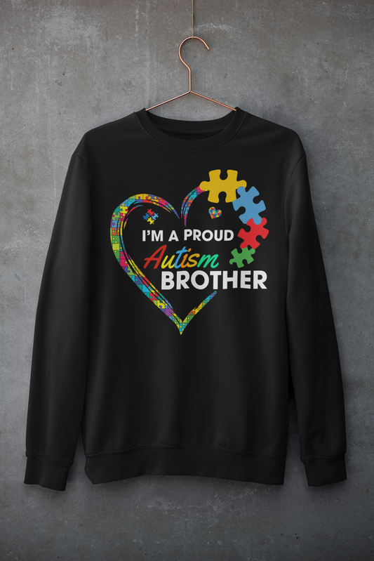 "I'm A Proud Autism Brother" Sweatshirt