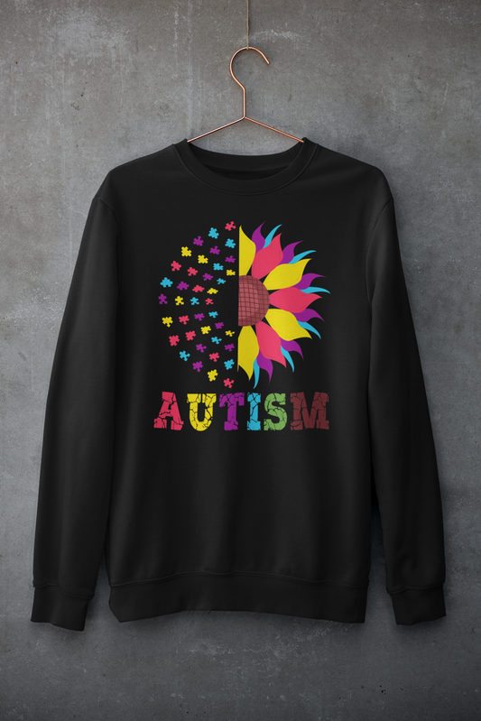 "Autism Sunflower" Sweatshirt