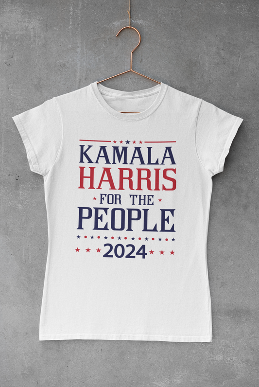 "Kamala Harris For The People 2024" T-Shirt