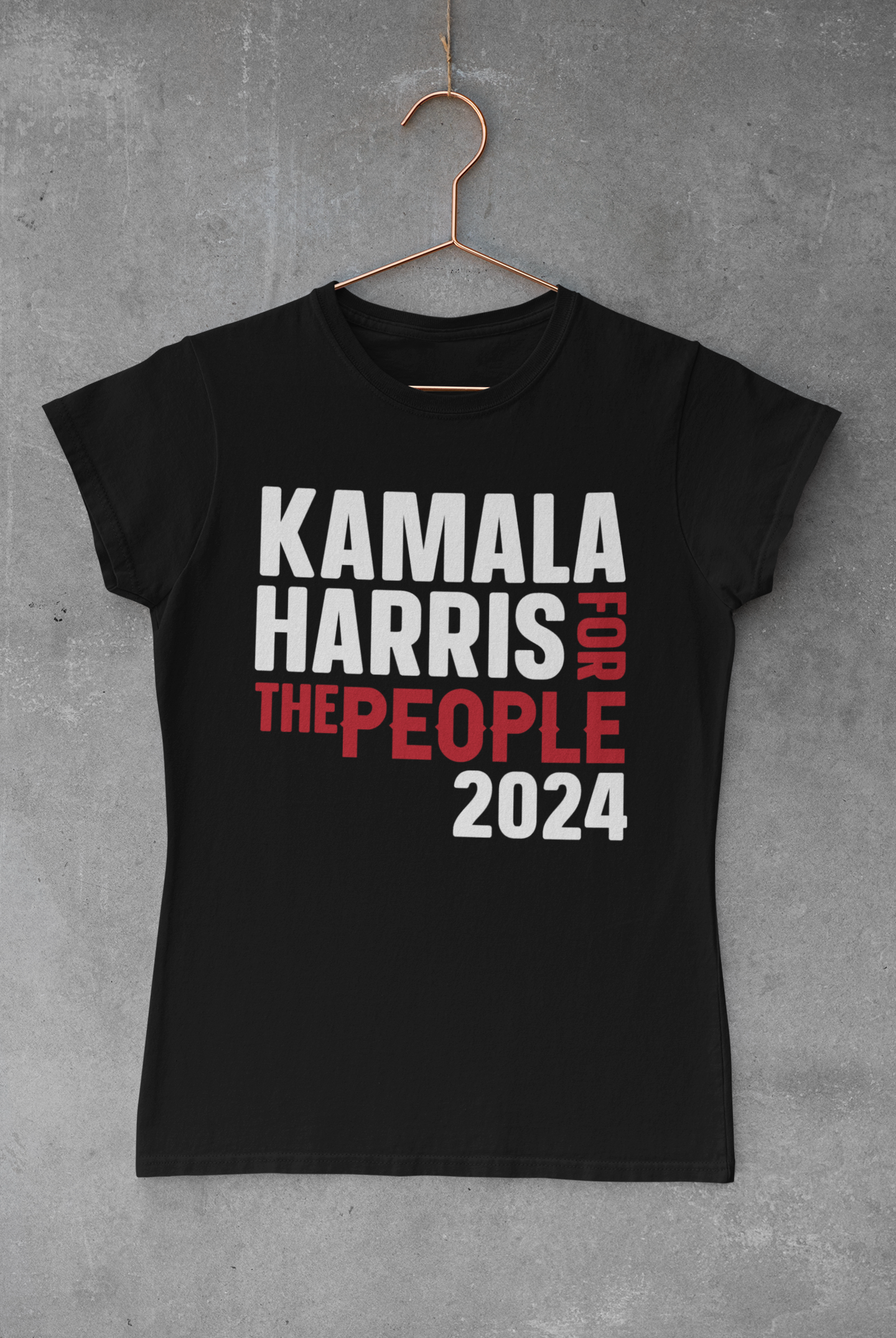 "Kamala Harris For The People 2024" T-Shirt