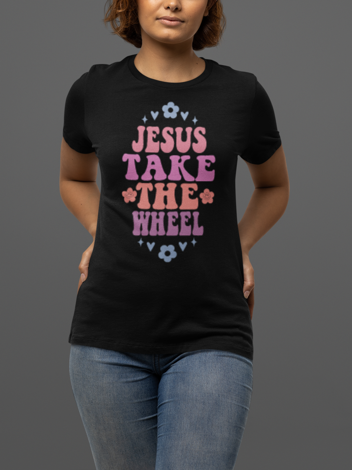 "Jesus Take The Wheel" T-Shirt