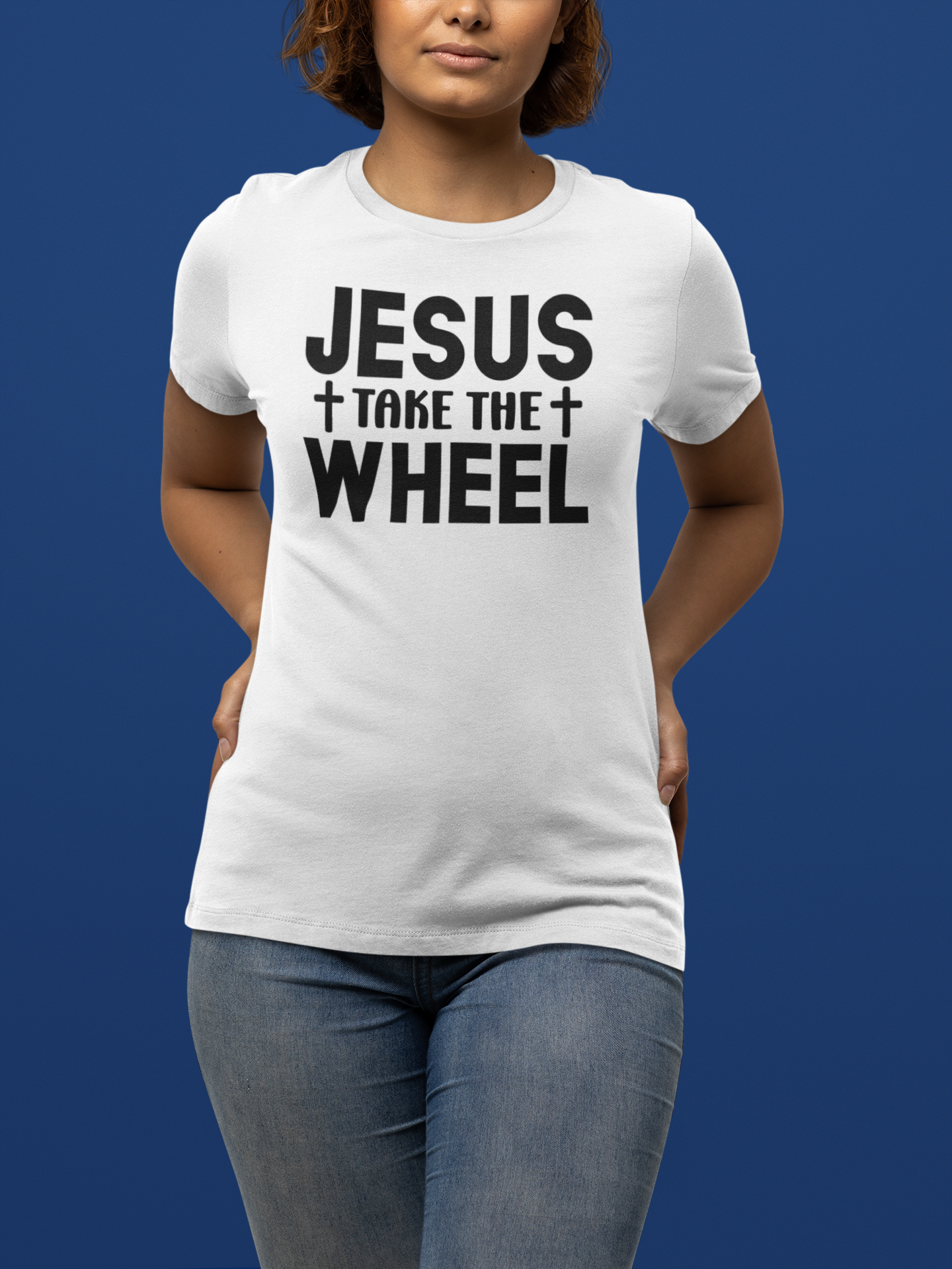 "Jesus Take The Wheel" T-Shirt