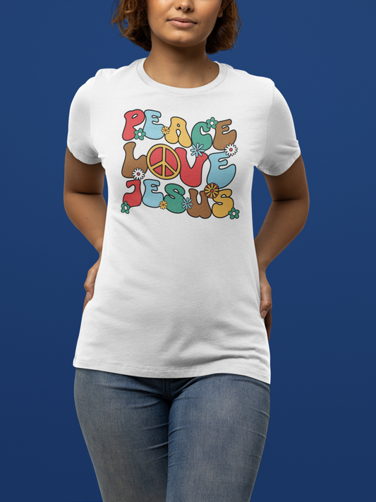 "Peace Love Jesus" T-Shirt