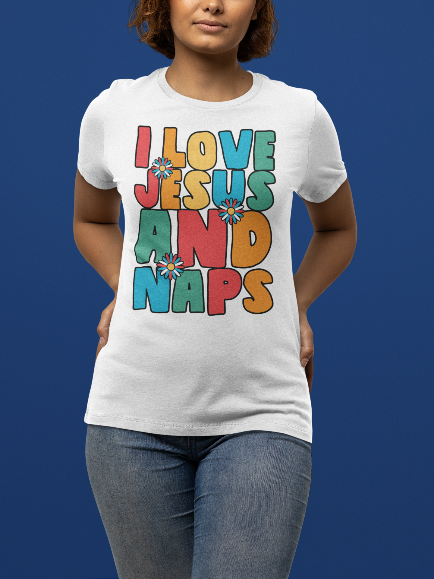 "I Love Jesus And Naps" T-Shirt