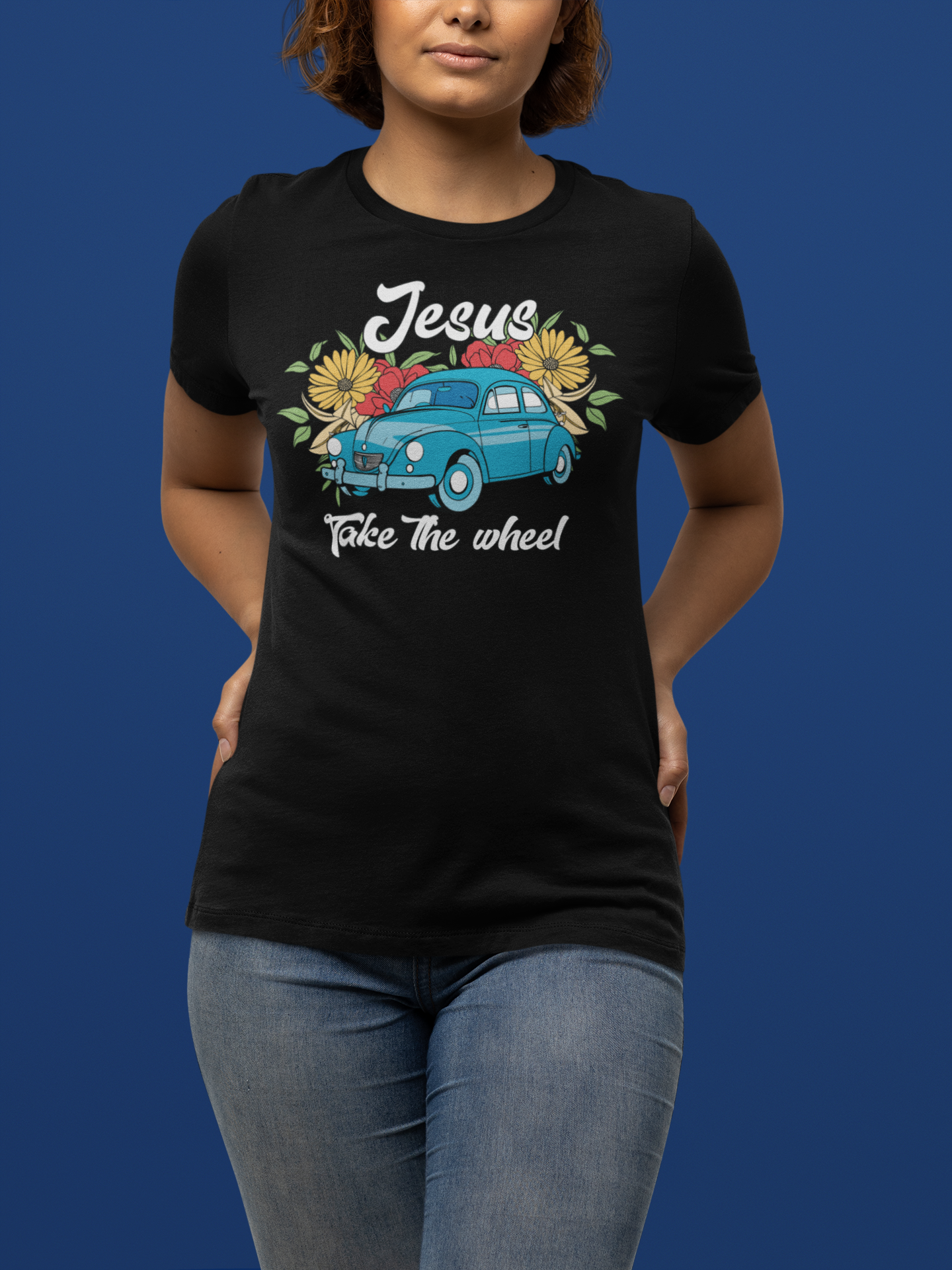 "Jesus Take The Wheel" T-Shirt