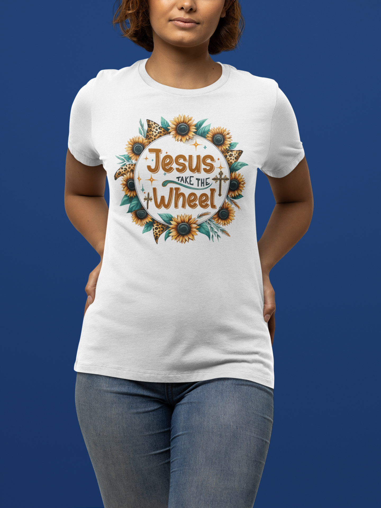 "Jesus Take The Wheel" T-Shirt