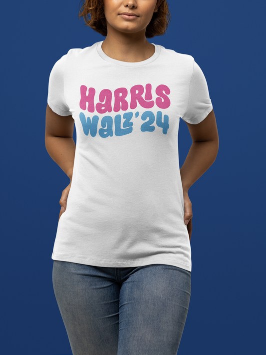 "Harris Walz '24" T-Shirt