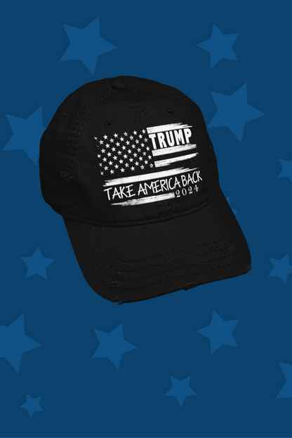 "Trump Take America Back 2024" Baseball Cap