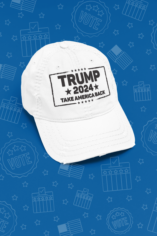 "Trump 2024 Take America Back" Baseball Cap