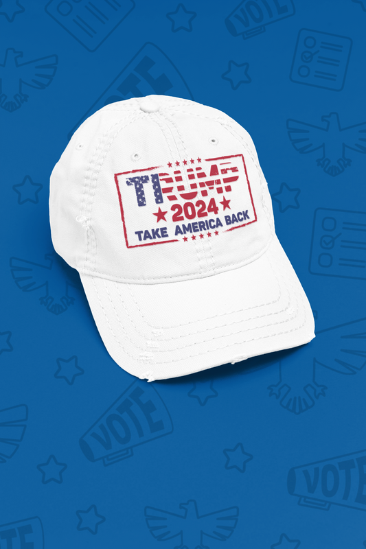 "Trump 2024 Take America Back" Baseball Cap