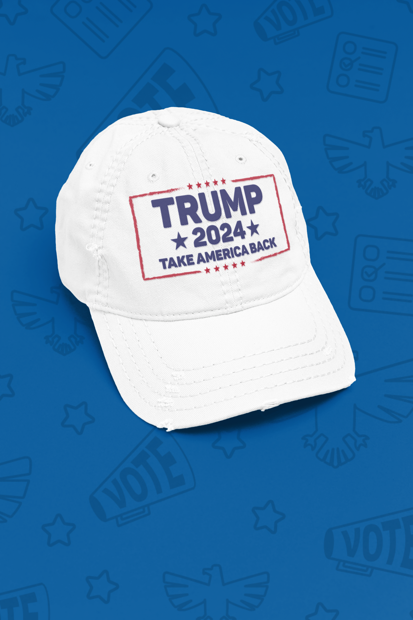 "Trump 2024 Take America Back" Baseball Cap