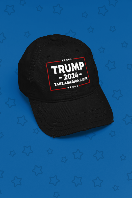 "Trump 2024 Take America Back" Baseball Cap