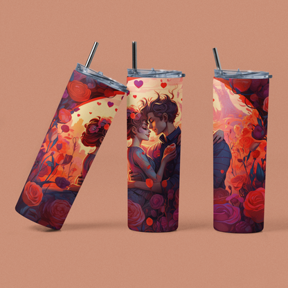 "Valentine Couple" 20 or 30 oz. Tumblers