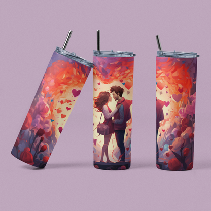 "Valentine Couple" 20 or 30 oz. Tumblers