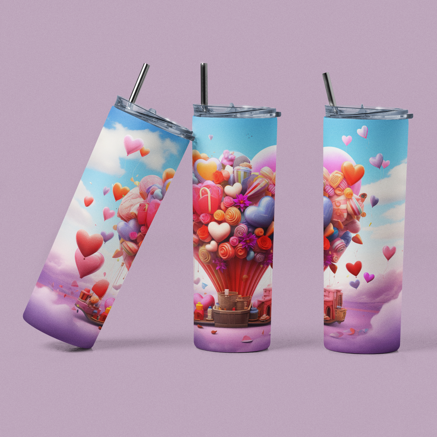 "Valentine Art" 20 or 30 oz. Tumblers