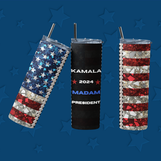 "Kamala 2024 Madam President" 20 or 30 oz. Tumbler