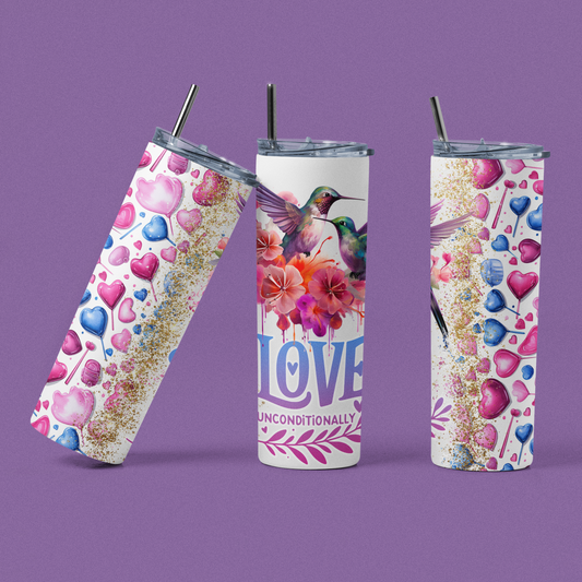 "LOVE" 20 or 30 oz. Tumbler.