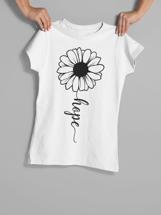 "Hope Sunflower" Christian T-Shirt