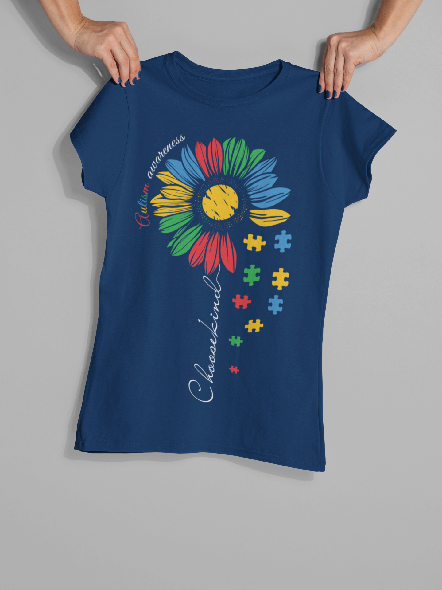 "Autism Awareness Choose Kind" - T-Shirt