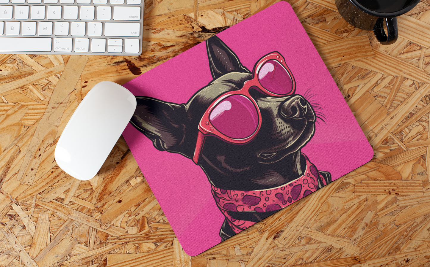 "Cute Dog Art" Mouse Pads