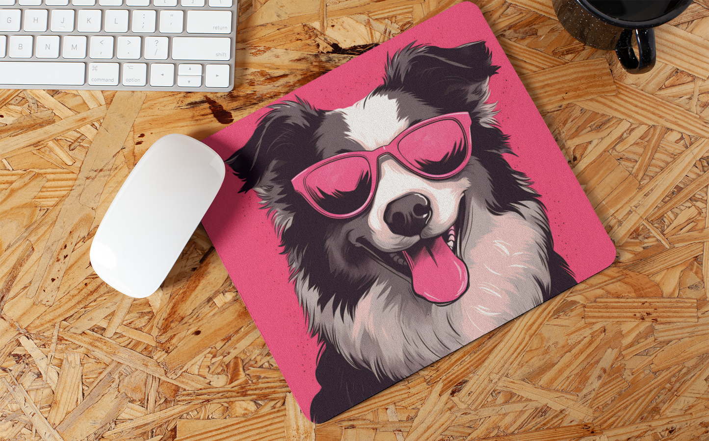 "Cute Dog Art" Mouse Pads