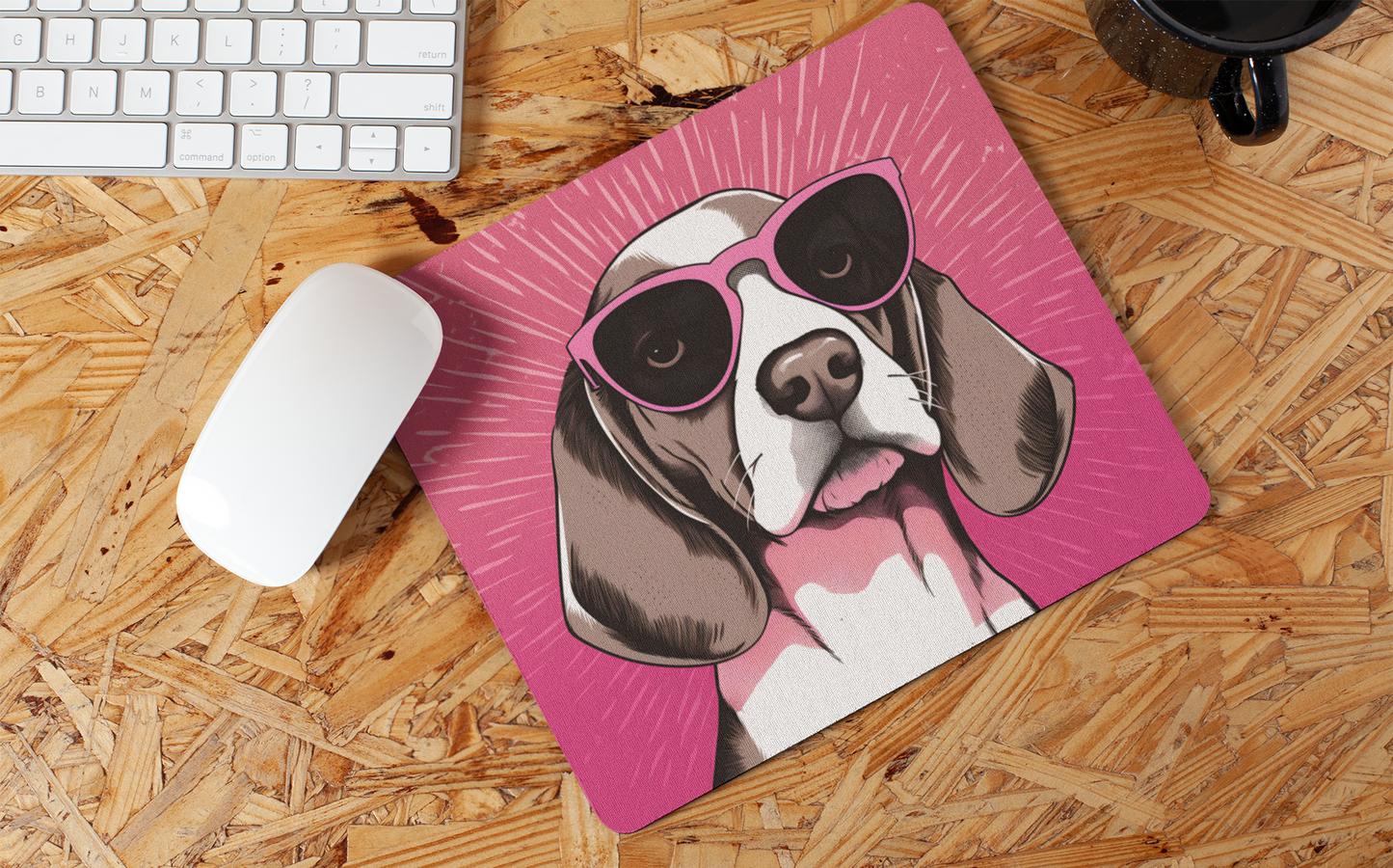 "Cute Dog Art" Mouse Pads