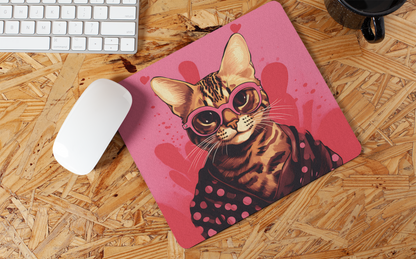 "Cute Cat Art" Mouse Pads