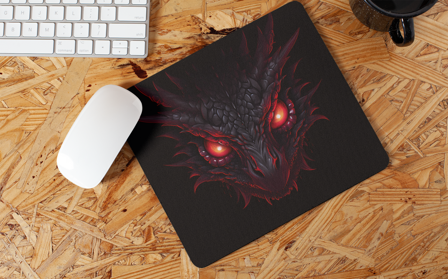 "Fantasy Gothic Dragon" Mouse Pads